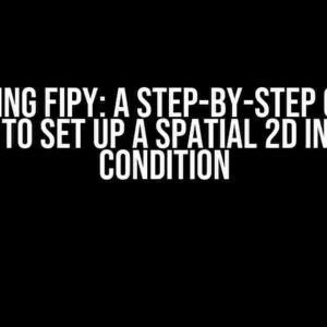 Mastering FiPy: A Step-by-Step Guide on How to Set Up a Spatial 2D Initial Condition